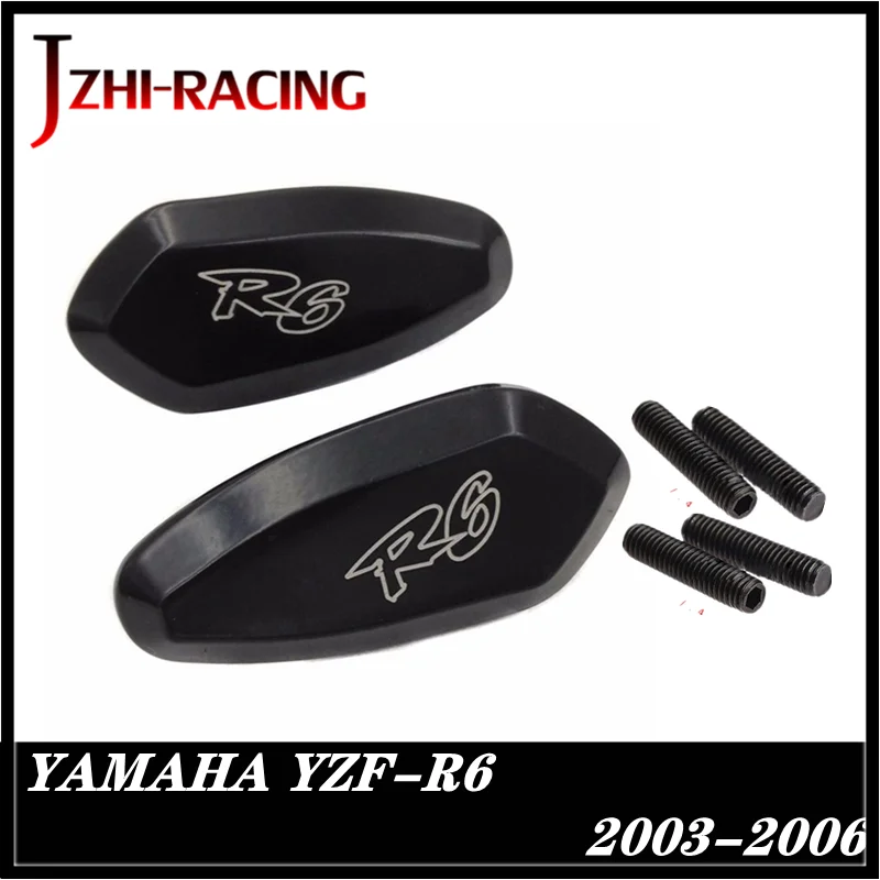 Алюминиевые зеркальные базовые пластины для мотоциклов CNC R6 Yamaha YZF 2003 2004 2005 2006|mirror
