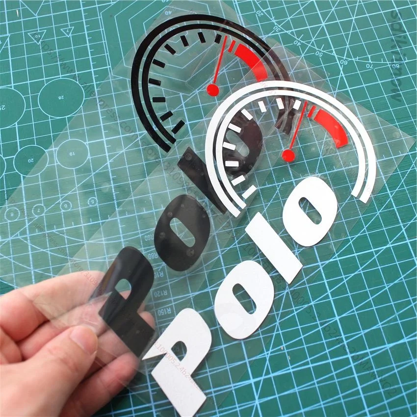 1 шт., Виниловая наклейка на автомобильные фары Volkswagen POLO 6r 9n sedan 2018 2019 2020