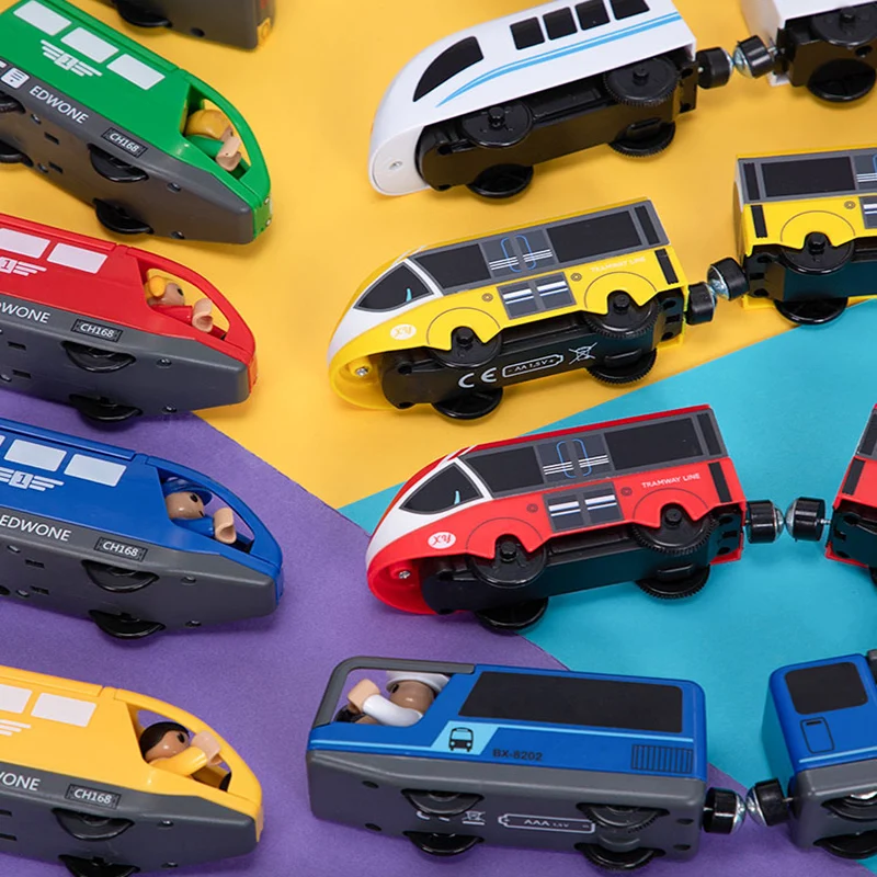 Радиоуправляемый электрический маленький поезд набор игрушек пульт