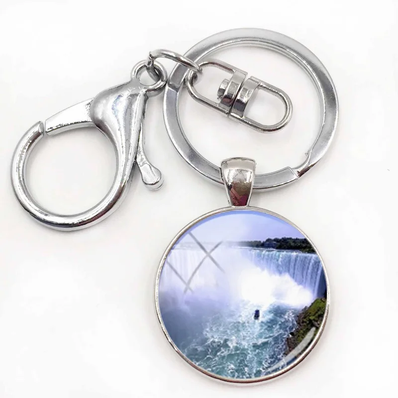 Отличительные водопад декорации брелок большой туристический аттракцион