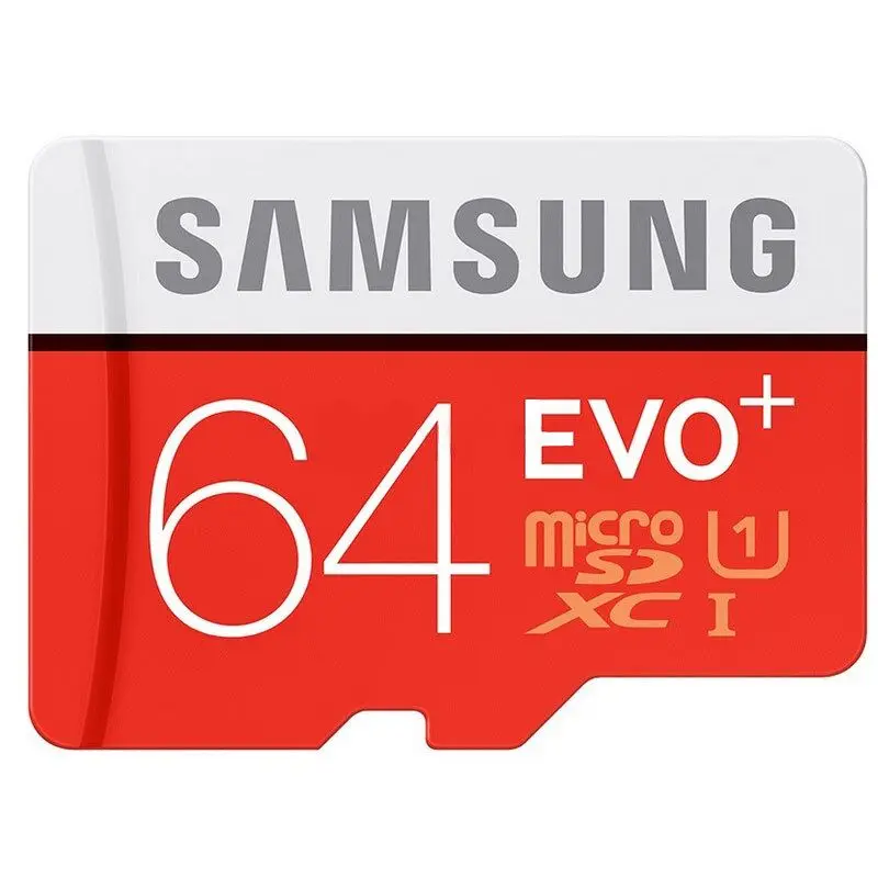 Карта памяти Micro SD SAMSUNG EVO Plus C10 TF карта 32 Гб 64 128 ГБ 256 512 ГБ|Карты памяти| |