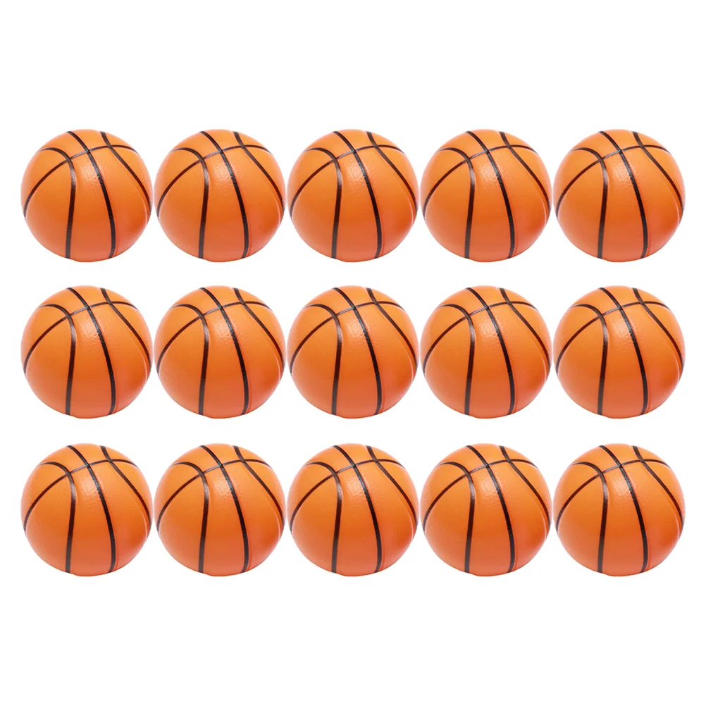 

15pcs Funny Stress Balls Small Foamed Basketball Stress Relief Balls for Kid