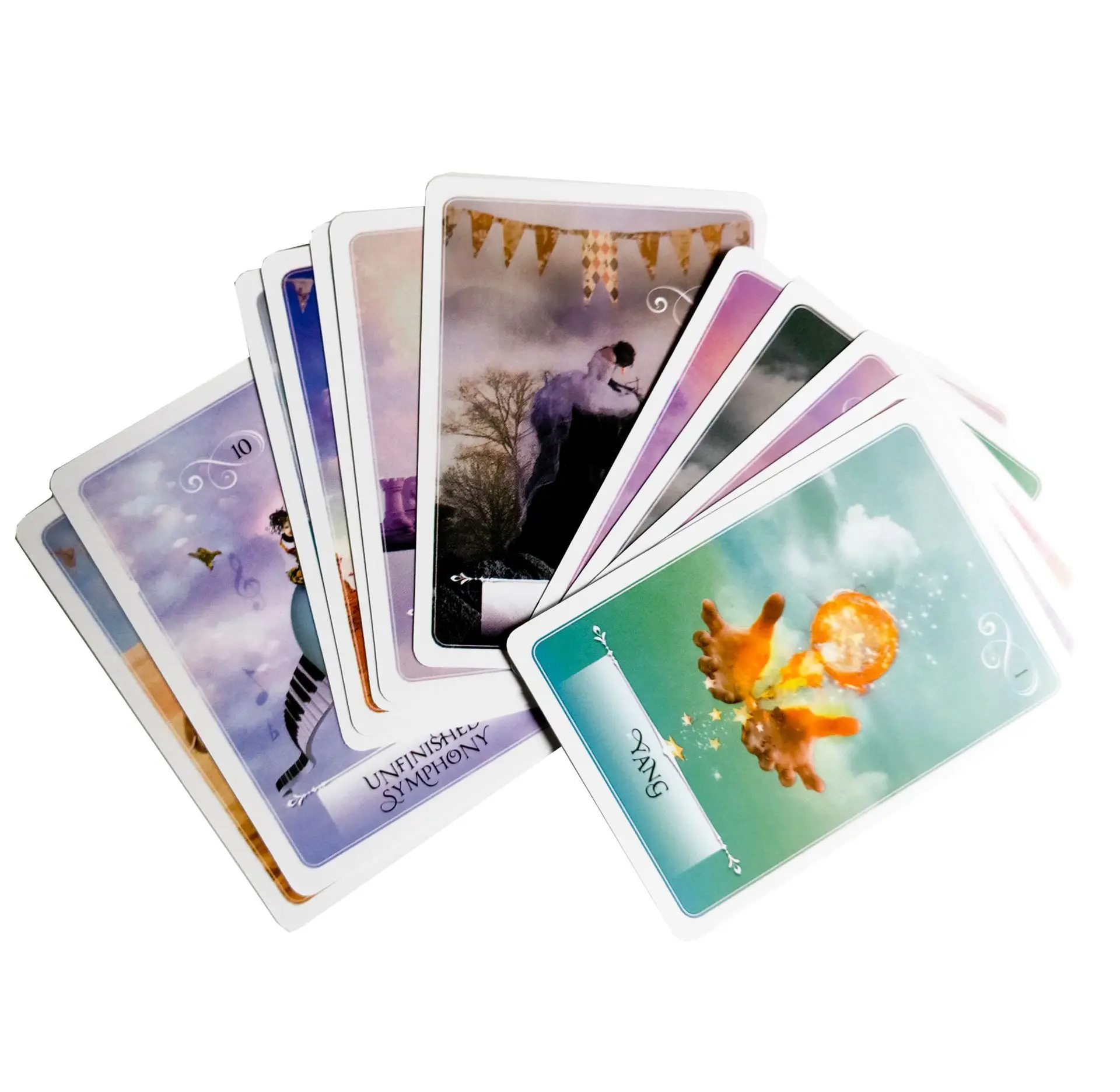 Вечерние игры в английскую вселенную deck 52 карты таинственное руководство Таро