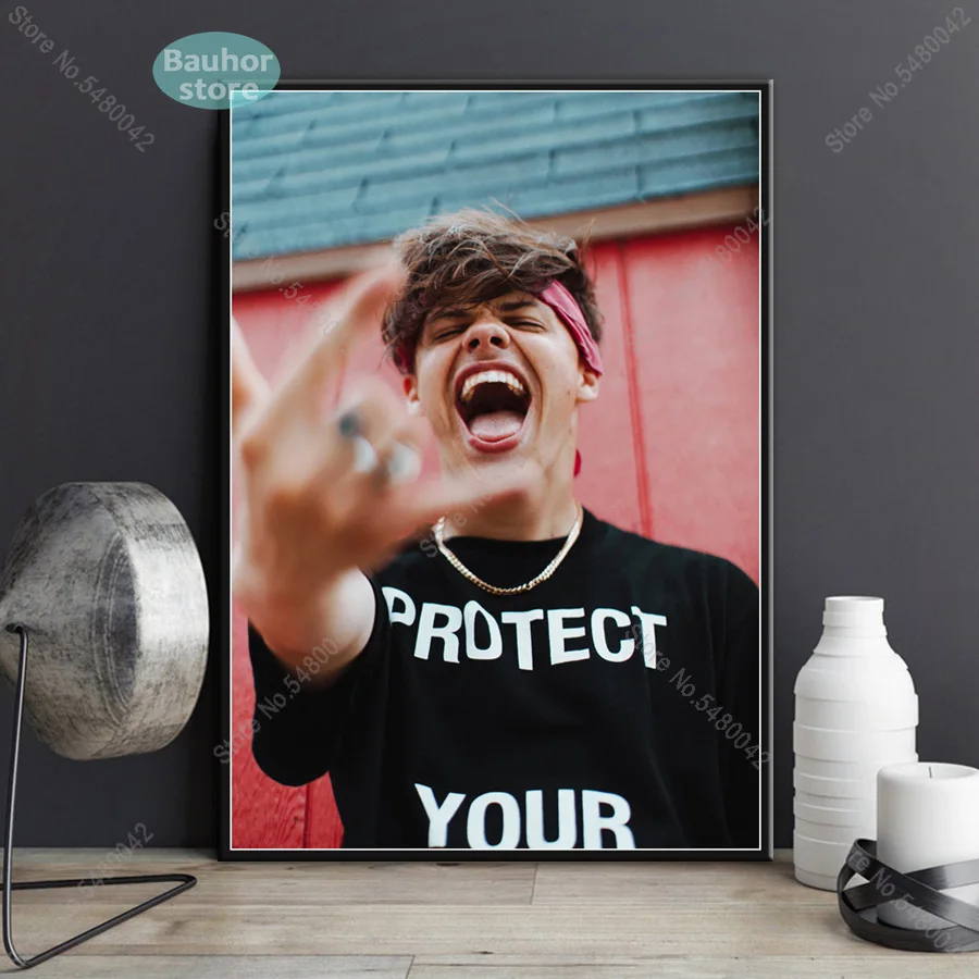 Художественный постер Yungblud постеры и принты с музыкой певицей звездой концертом