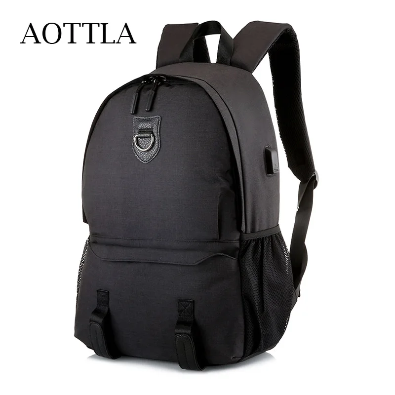 

Рюкзак AOTTLA мужской из ткани Оксфорд, модная вместительная сумка для ноутбука, ранец для школы и колледжа, Сумочка на плечо