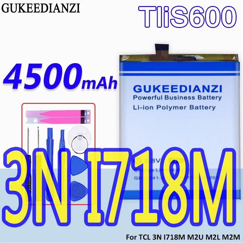 TliS600 100% новый 4500 мАч Сменный аккумулятор для телефона TCL 3N I718M M2U M2L M2M