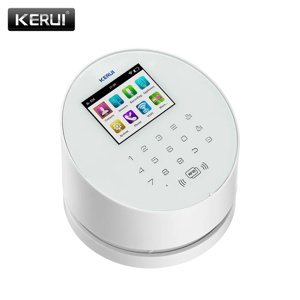 KERUI W2 WI FI GSM сигнализация Системы русский/испанский/Английская литература