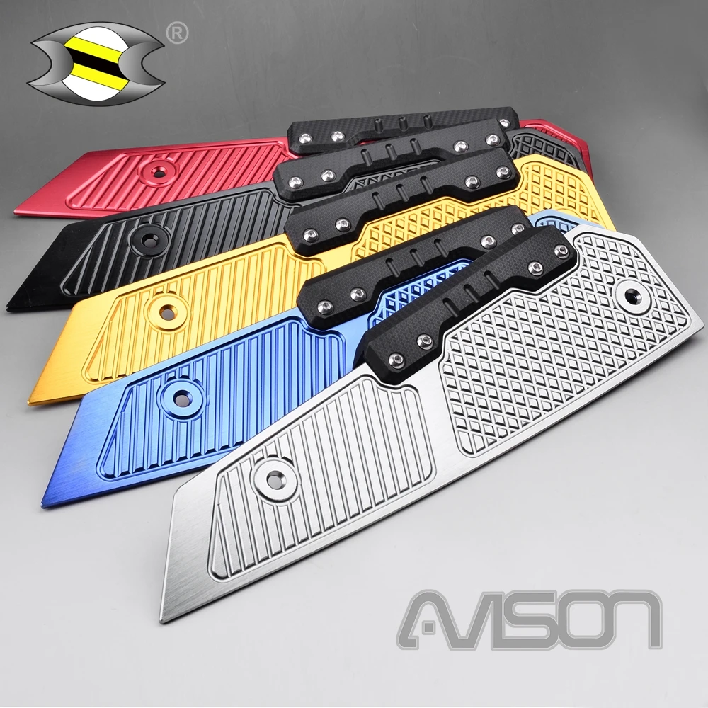 ДЛЯ Forza 300 2018 2019 ножные пластины с дополнительной защитой алюминиевая подножка