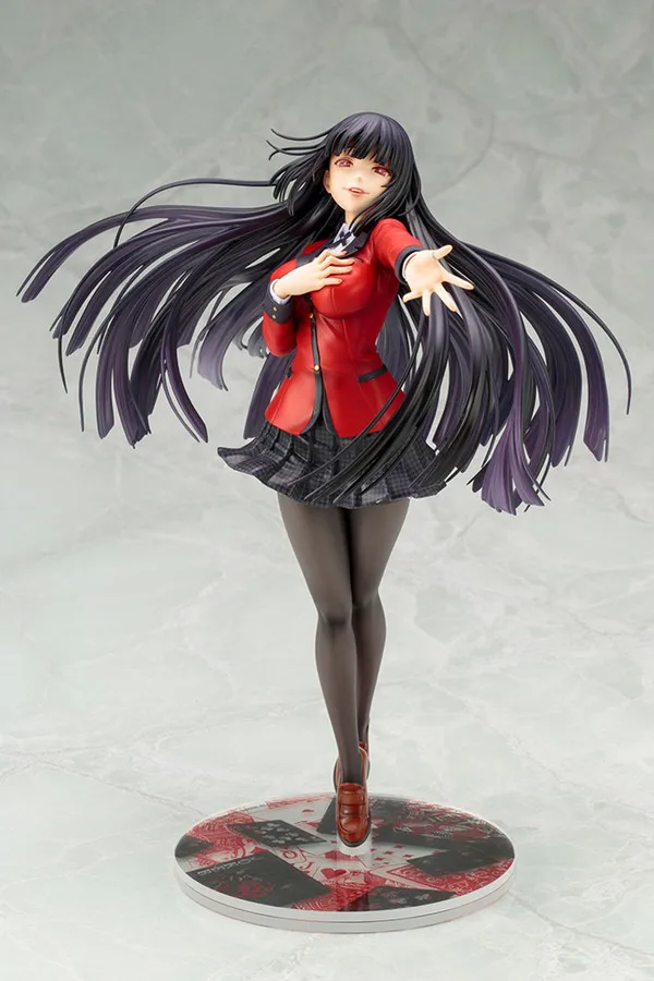 Японский аниме пикантная кукла Kakegurui Jabami Yumeko 1/8 обувь для взрослых из ПВХ Фигурки