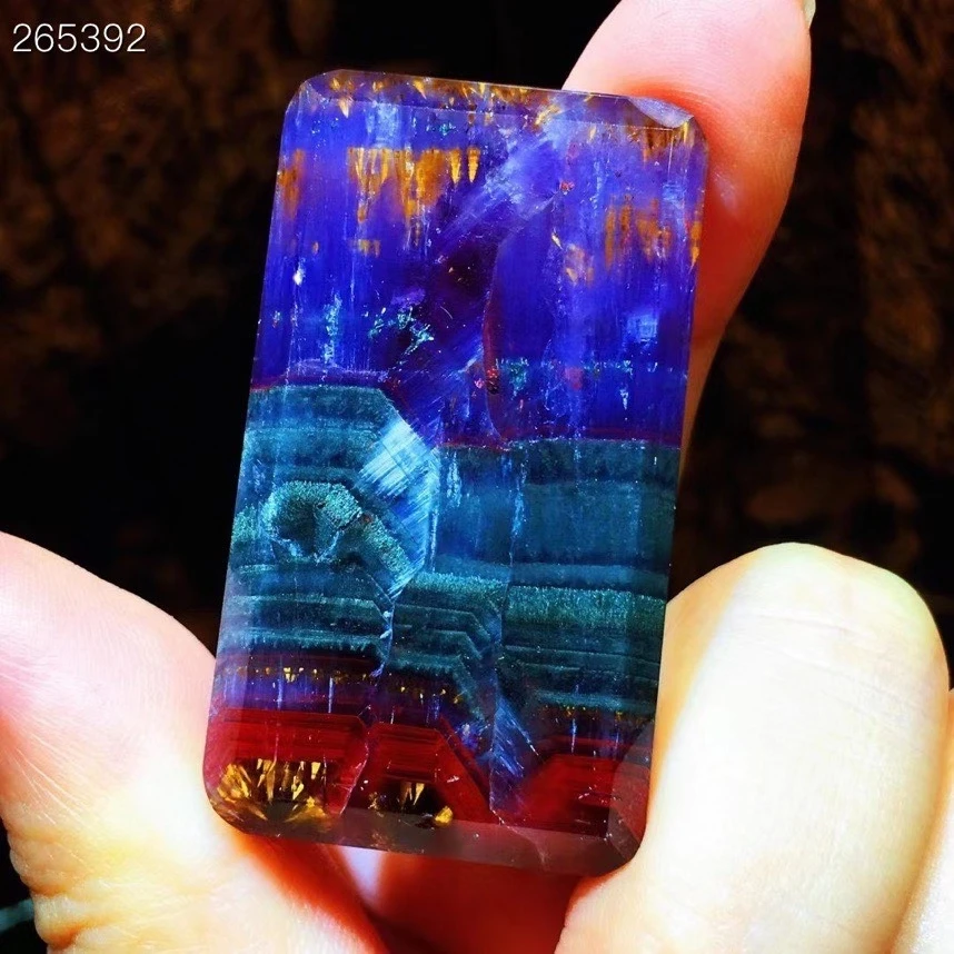 

Natural Auralite 23 Cacoxenite Rectangle Purple Red Pendant 42.8x24.3x8.1mm Canada Women Necklace Fashion Jewelry AAAAA