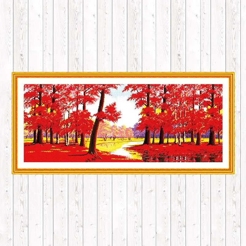 Набор для вышивки ручной работы крестиком 11CT 14CT набор домашнего декора DMC | Дом и