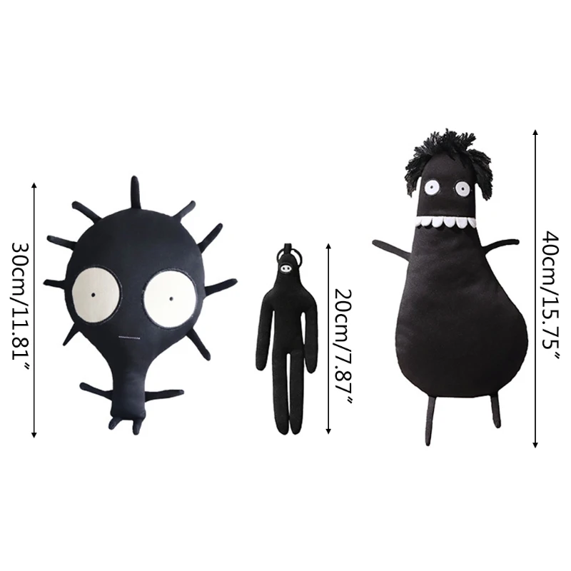 

Dark Style Cartoon Funny Cute Plush Toy Doll Sleeping Cushion Pillow Kids Children Gifts