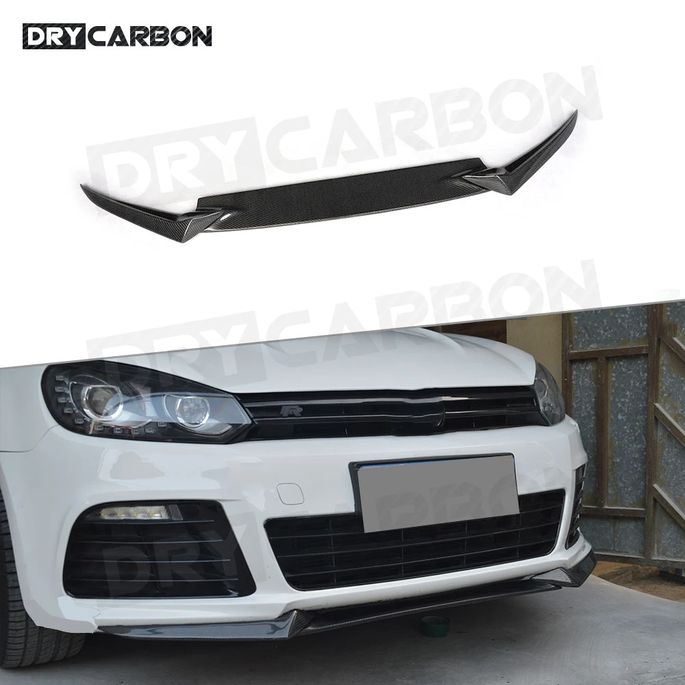 Углеродное волокно/FRP передний спойлер для Volkswagen VW Golf 6 VII MK6 R20 2010 2013 головной