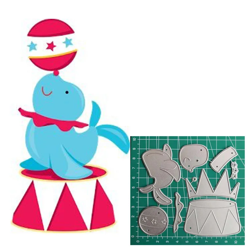 Животные новинка 2019 штампы для скрапбукинга новые рождественские металлический