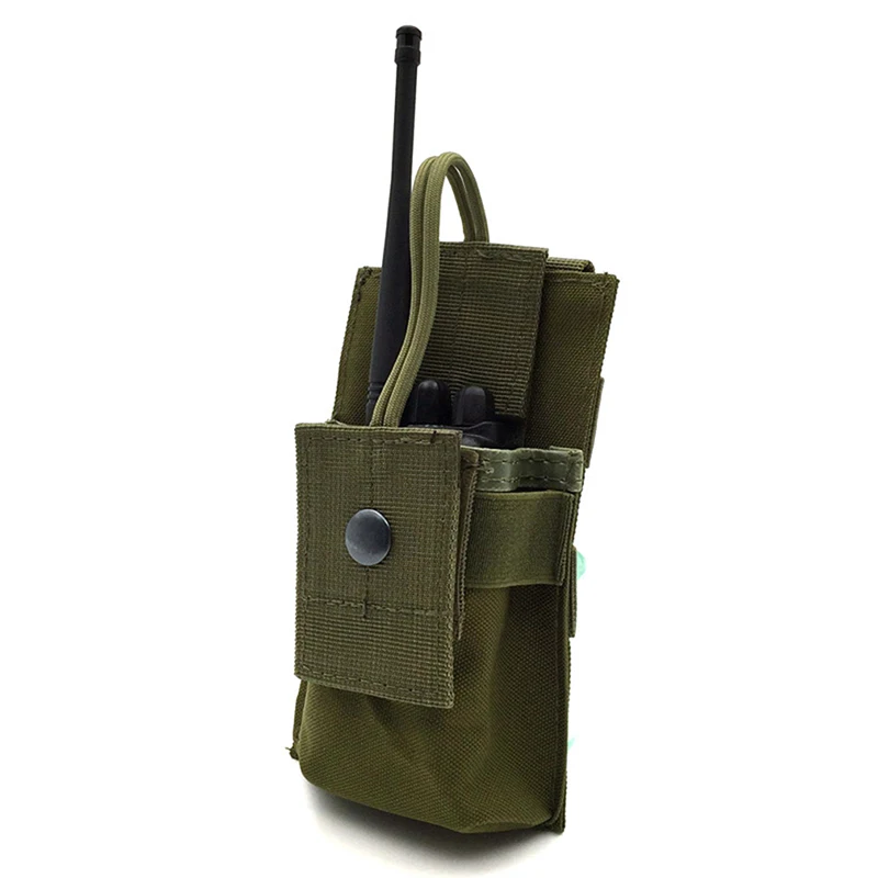 

Tactical Intercom Pouch Bag Utility Pouch for Vest Backpack Belt Outdoor Hunting Waist Pack Military Game Accessory Bag