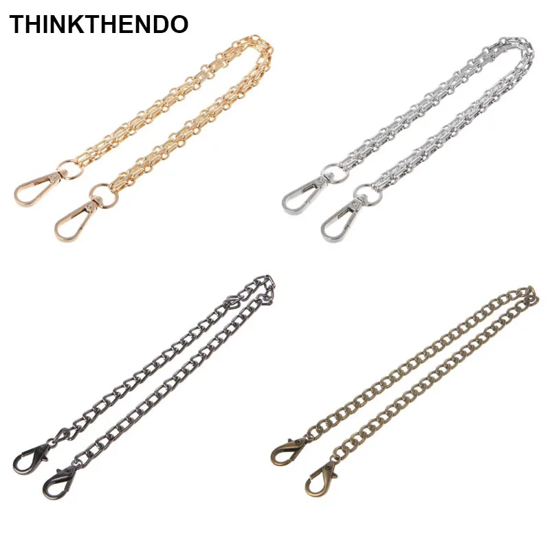 40 см Сумочка с металлической цепочкой на ремне сумка через плечо сменная