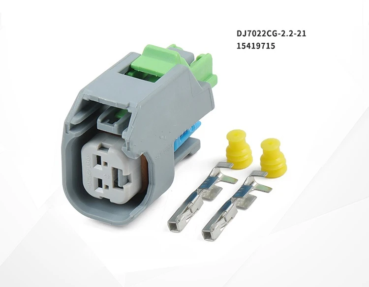 10/20 комплектов 2 Pin Way 15419715 15423278 Delphi EV6 USCAR Plug автомобильная топливная линия быстрый