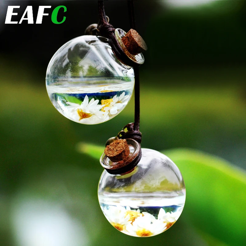 Автомобильный пустой висит бутылка флакон духов для Essential Масла духи кулон Авто