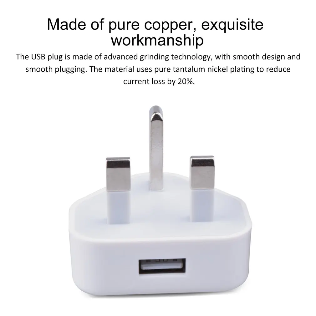 Штепсельная Вилка с 3 контактами зарядное устройство usb-портами для телефонов