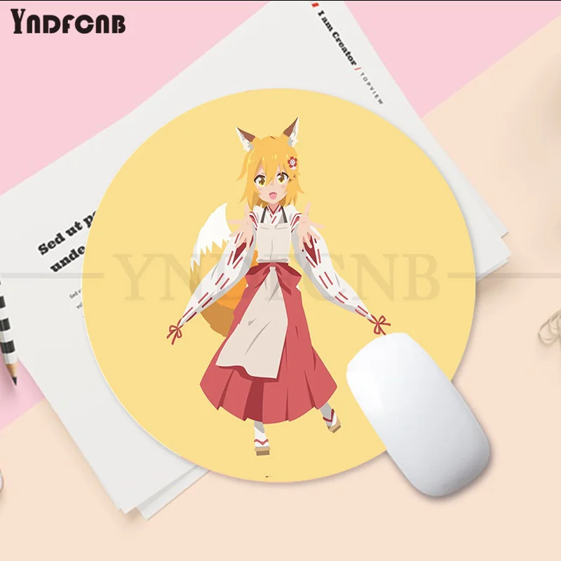 

My Favorite Anime The Helpful Fox Senko Gamer Speed Mice Retail Small Rubber Mousepad gaming Mousepad Rug For PC Laptop Notebook