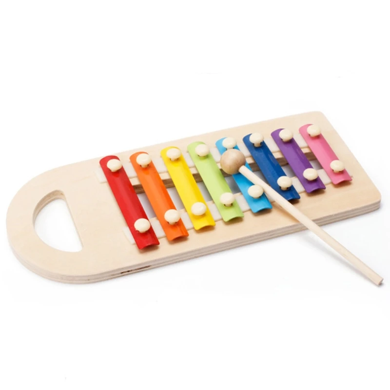 

Baby Wooden Multifunctional Music Knocking Table Xylophone Noise Maker Children Early Educational Toy Gifts DXAD