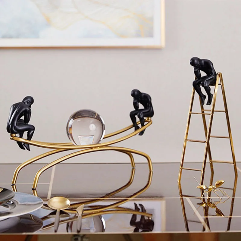 Скандинавский Креативный дизайн Rodin миниатюрная модель современное искусство