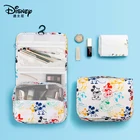 Оригинальная вместительная косметичка Disney Mickey, многофункциональная дорожная Сумочка для туалетных принадлежностей, Портативная сумка для хранения косметики