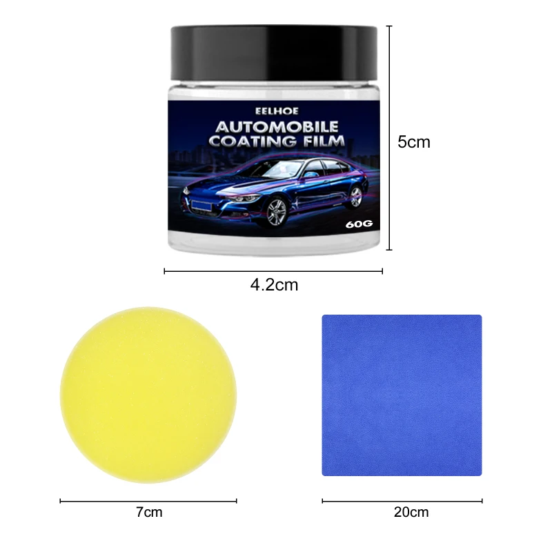 

30/60g Auto Coating Film Car Wax Plating Waterproof Film Glossy Crystal Layer Paint Coating Kits Car Accessories Polish For Car