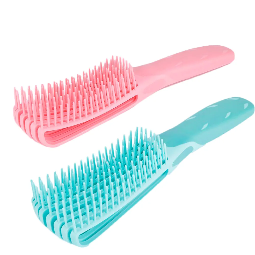 

Massage Comb Mint green/Pink Hair Care Brush Scalp Brush Detangle Health Care Reduce Fatigue Hairdressing Styling Tools