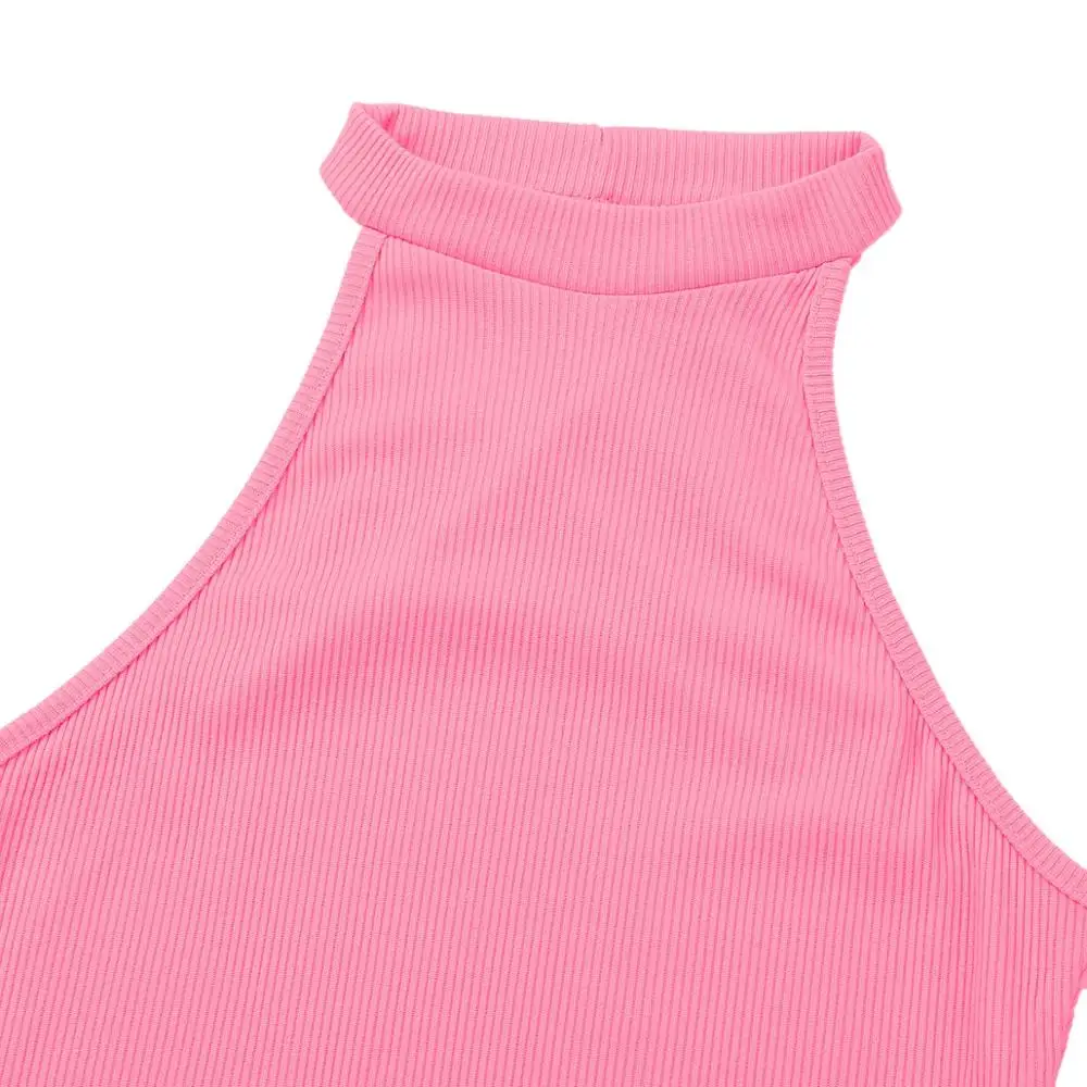 Женский купальник трико боди без рукавов гимнастическое блузка футболка