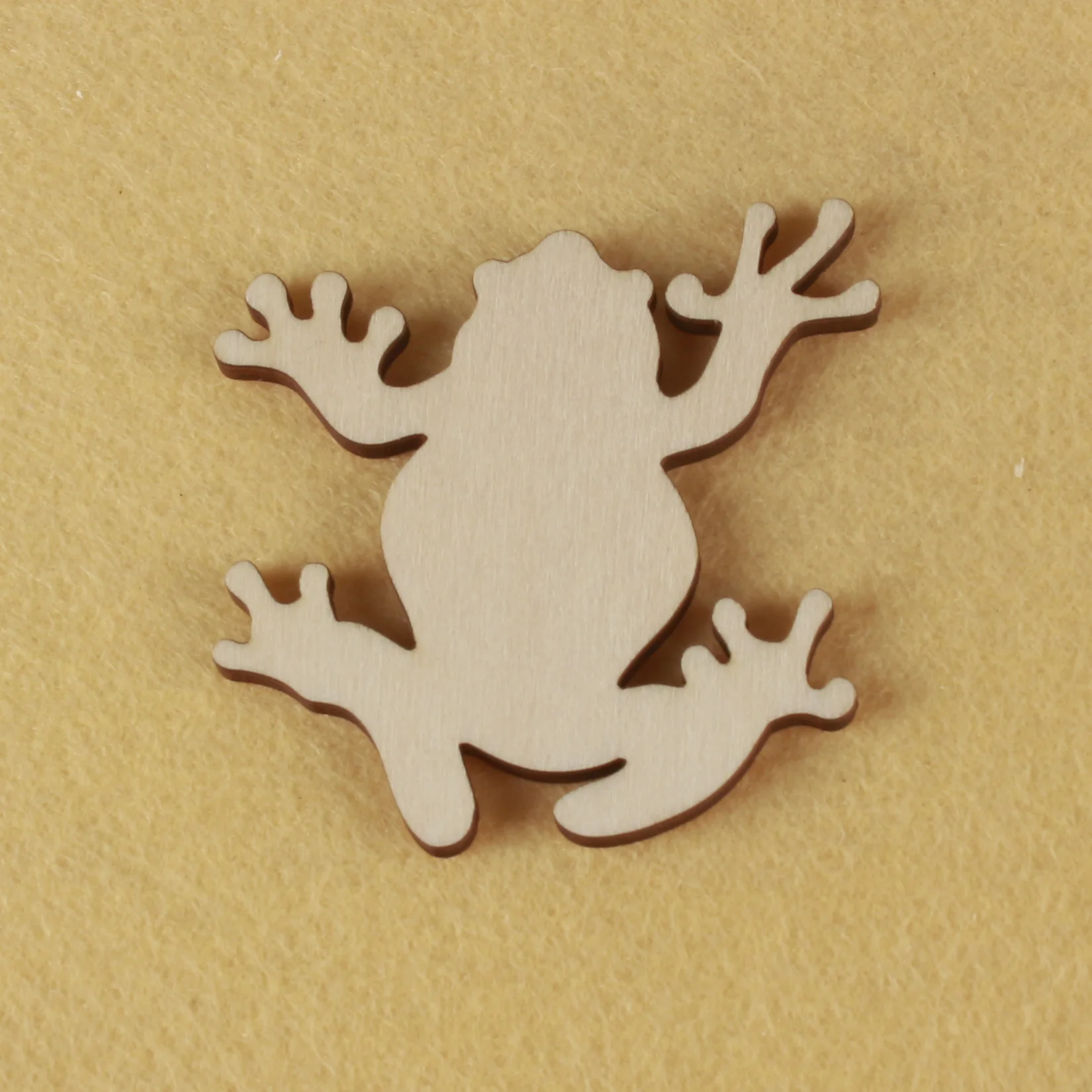 Форма лягушки-дерева лазерная вырезка талисмана рождественские украшения