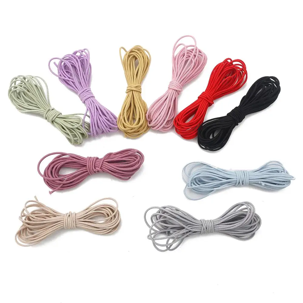 Яркие высокоэластичные аксессуары для шитья 5 метров 2 мм