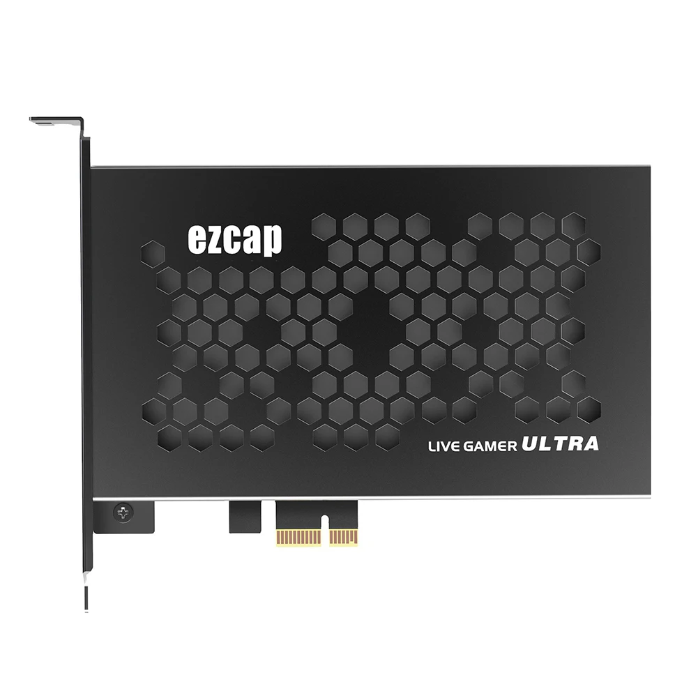 

Ezcap323 HDMI-compatible Game Video capture Card Converter PCI-E 4K Streaming Adapter Grabber Record Box for Live Broadcasts