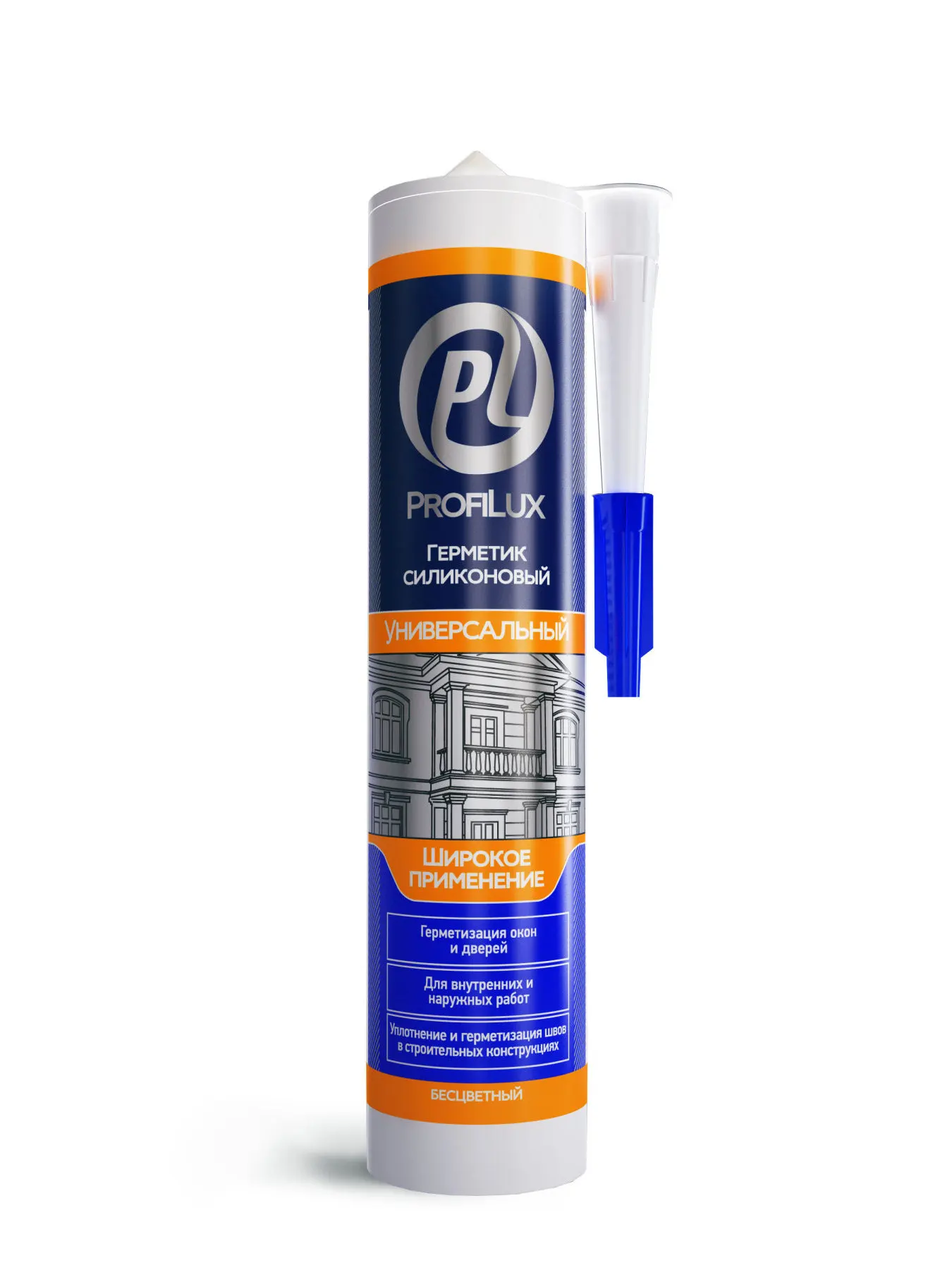 Герметик силиконовый PROFILUX CSS684TR | Обустройство дома