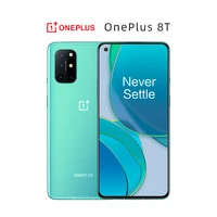 official original new oneplus 8t 6 55 5g smartphone 120hz fluid amoled display snapdragon 865 android mobile phone 65w warp