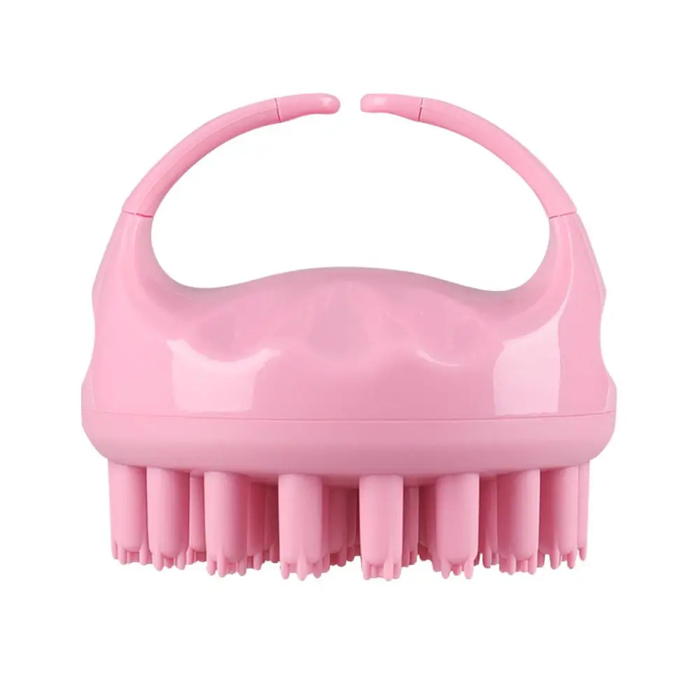Upgraded Hair Scalp Massager Shampoo Brush for Shower Dandruff Removal Soft Silicone Care Comb Cleaning | Дом и сад