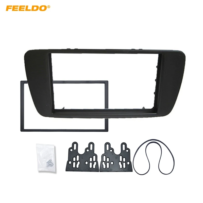 Автомобильная рама FEELDO 2DIN для крепления CD DVD радио Fascia Для SEAT IBIZA стерео панель