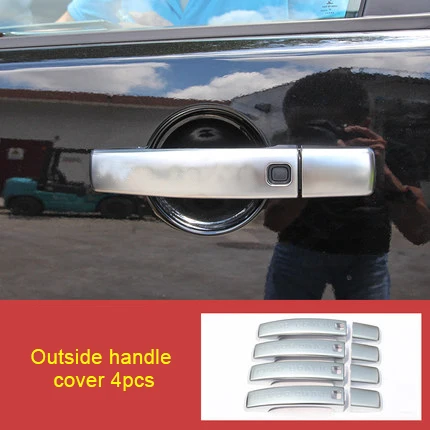 

For Land Rover Range Rover sport HSE 2010-2013 chrome Outside door handle cover-matte 4pcs