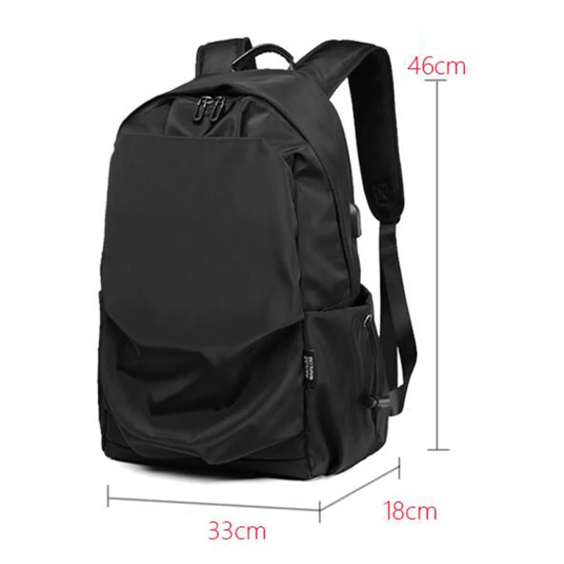

Men's Casual Multifunction Backpack concise Large Capacity Oxford cloth waterproof Travel School Backpack for Teenage B44-90