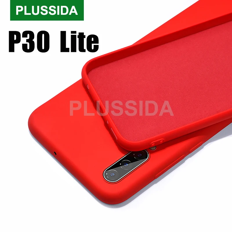 Силиконовый чехол для Huawei P30 P20 Lite Honor 9X Pro 8X 20 10 p30 light p 30 2 милый Рождественский