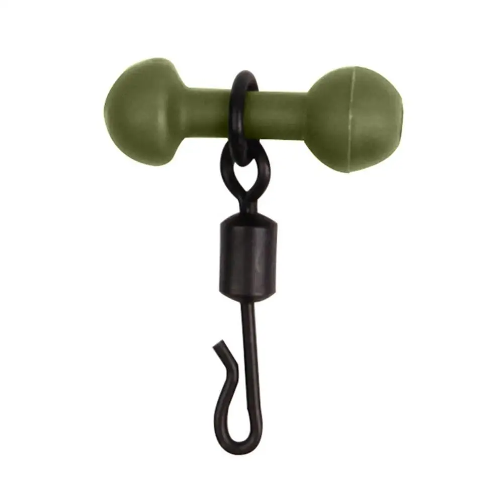 

10Pcs/Set Chod Beads Rolling Quick Change Swivels Tackle for Heli Carp Fishing