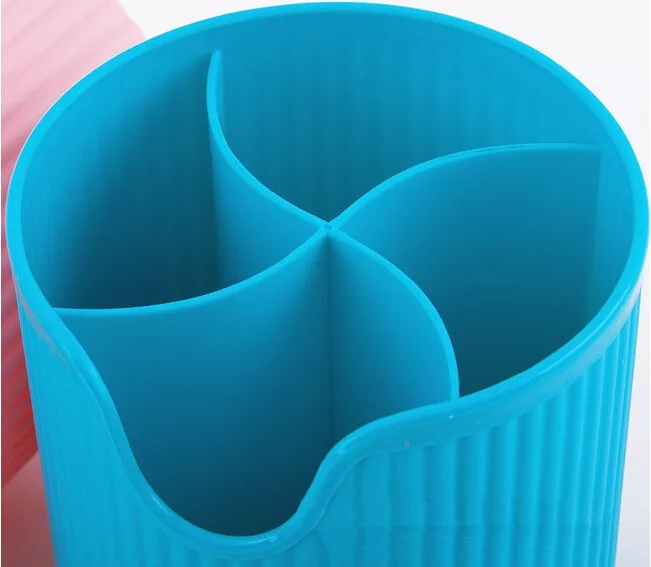 

1 Pc Drain Versatile Chopsticks Box Household Kitchen Utensils Cutlery Plastic Storage Cylinder