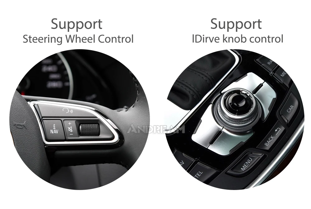 Беспроводной Apple Carplay Android авто интерфейс коробка для AUDI Q5 экран обновление