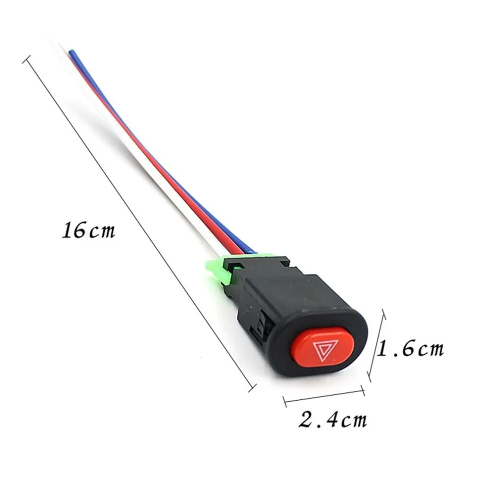 

Useful Motorcycle electric vehicle modified double flash warning double jump switch HOT