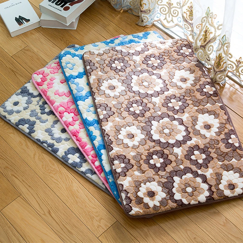 Мягкий ковер для ванной комнаты декора напольный коврик коврики кровати