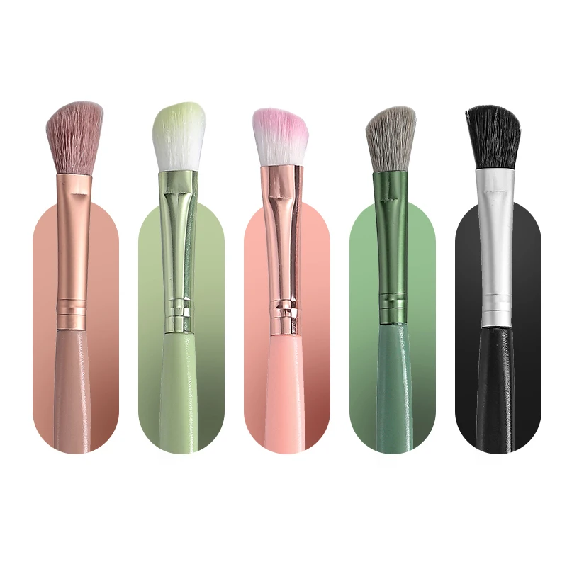 

5Pcs Multifunc Makeup Brushes Set Eye Shadow Eyebrow Eyeliner Blush Loose Foundation Powder Professional Lip Women Cosmetic Tool