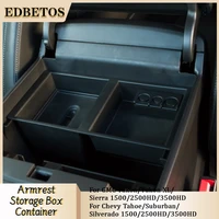 central armrest storage box secondary storage center console organizer for gmc yukon yukon xl chevy tahoe suburban 2015 2020