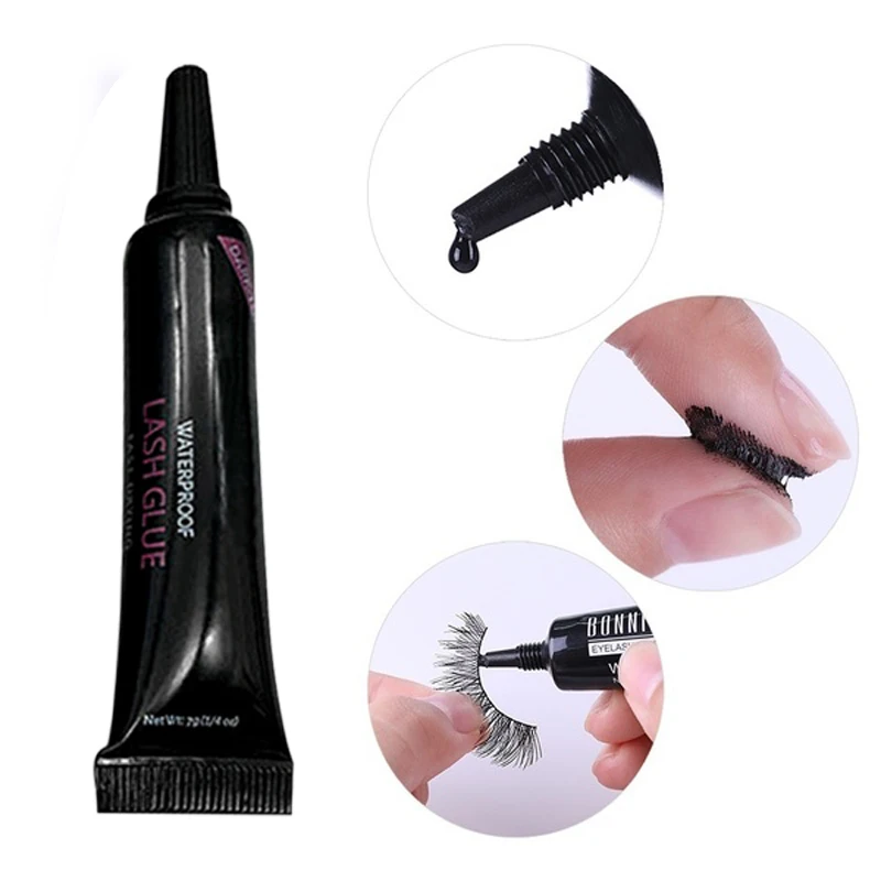 

Professional Eyelash Extension Glue 1-3 Seconds Fast Drying Eyelashes Glue Long Last Lash Glue Black Adhesive 8ml