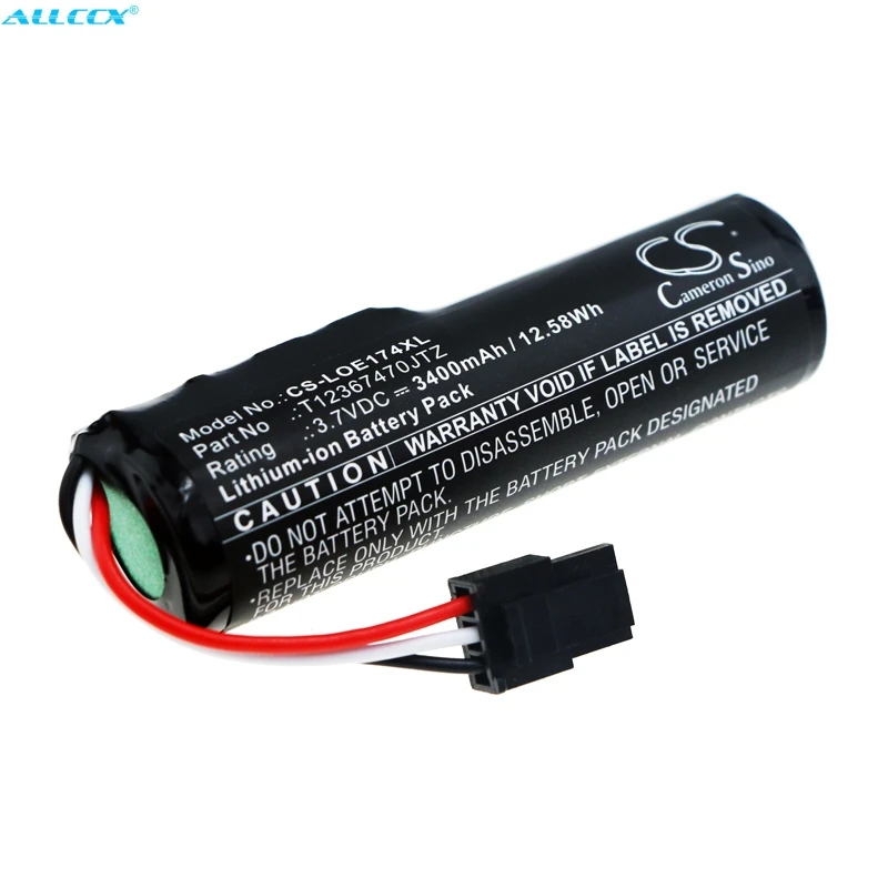 Аккумулятор Cameron Sino T12367470JTZ на 3400 мА · ч для Logitech 1749LZ0PSAS8 884 000741 984 000967 максимальный