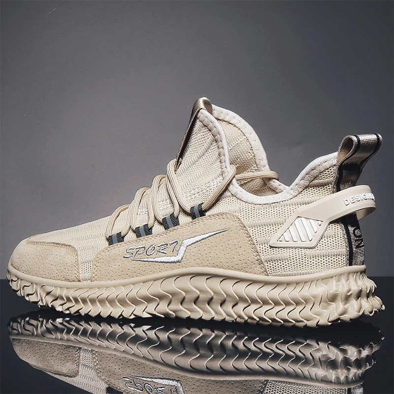 Кроссовки мужские легсветильник на шнуровке повседневная обувь для бега